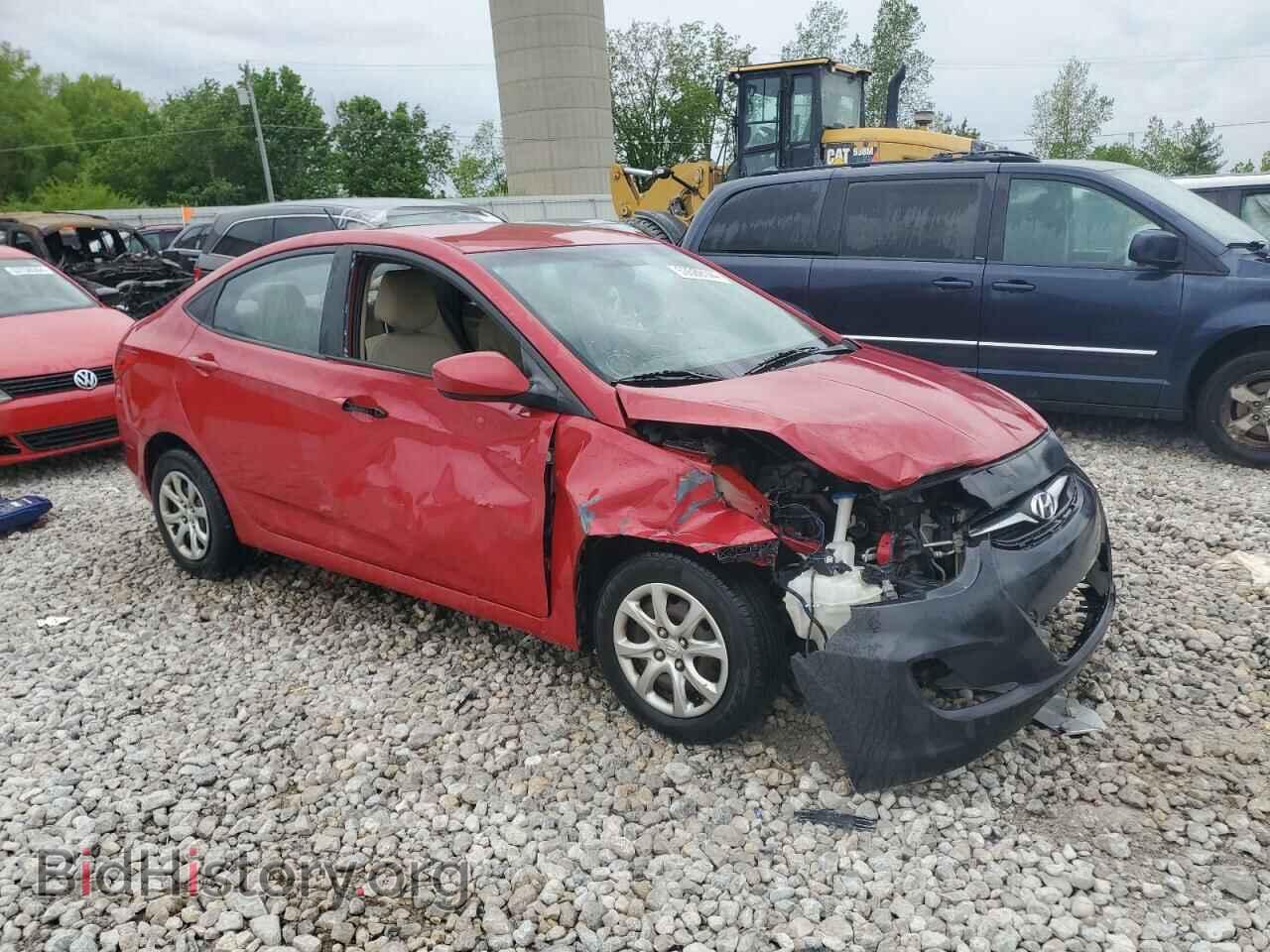 2012 HYUNDAI ACCENT - VIN: KMHCT4AE5CU253829 - Фото 4