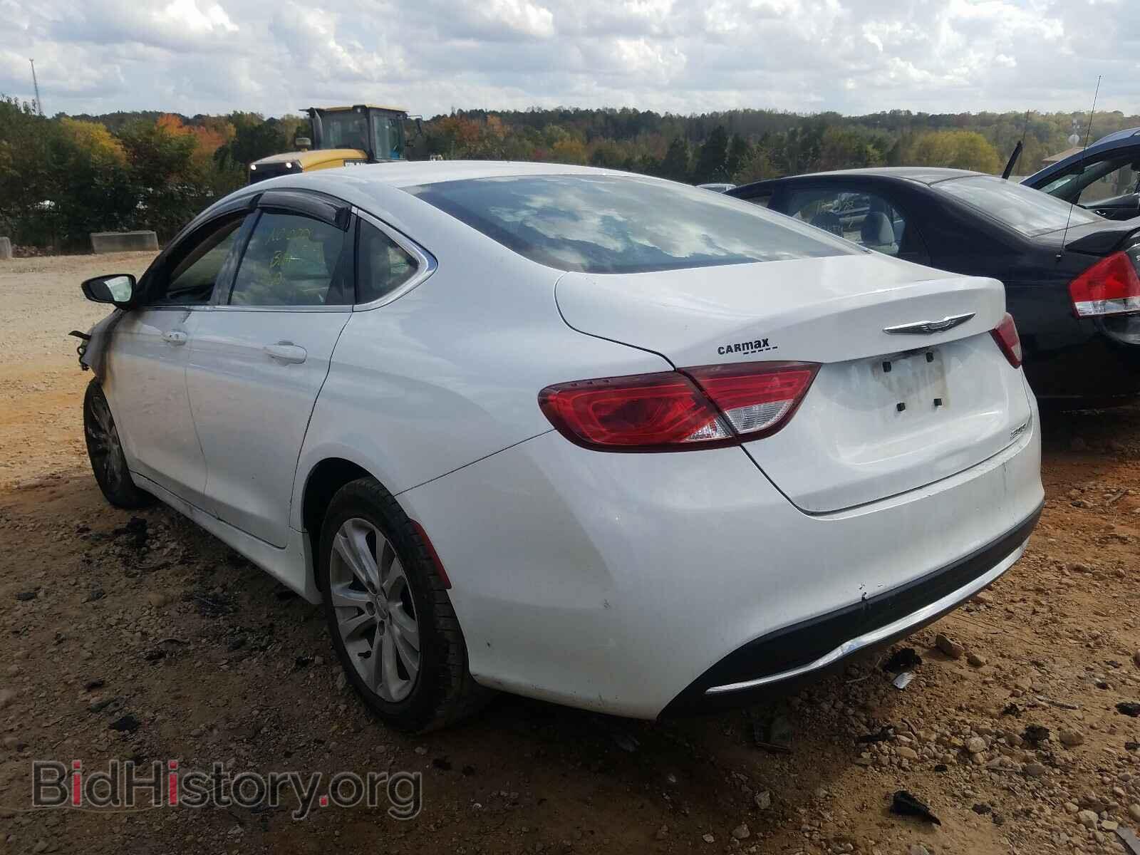 2016 CHRYSLER 200 - VIN: 1C3CCCAB5GN117290 - Фото 3