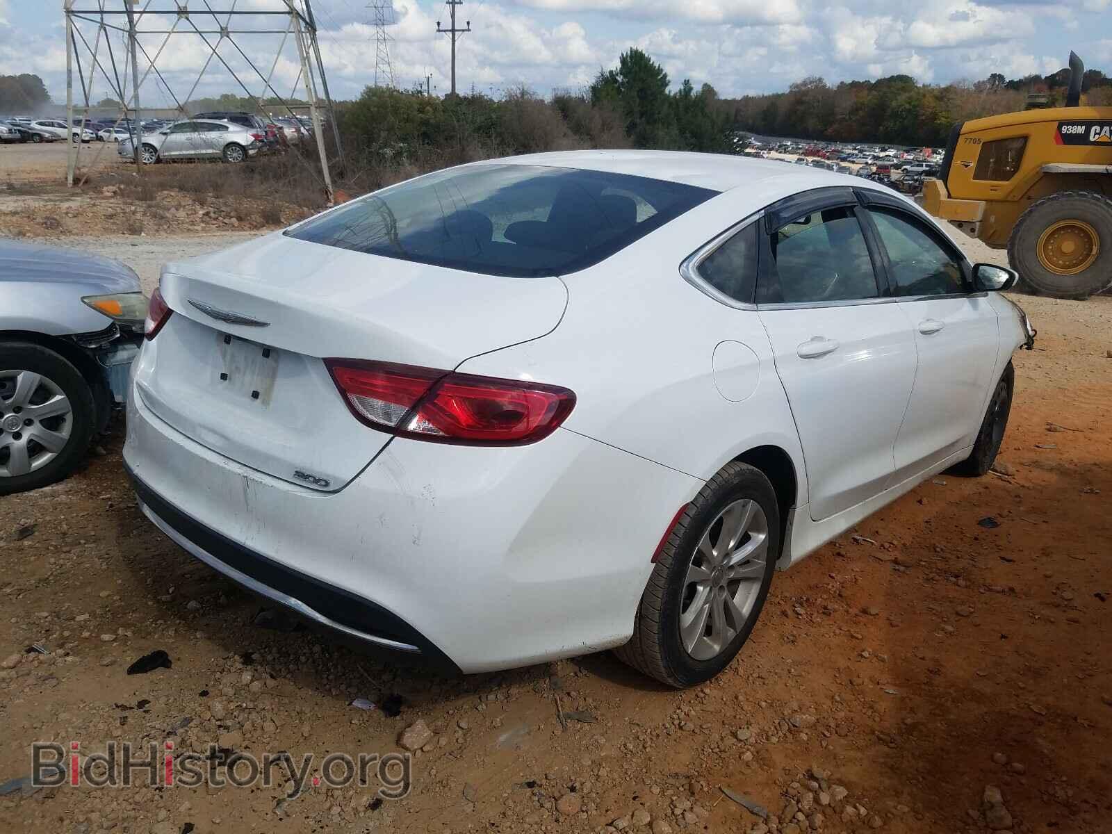 2016 CHRYSLER 200 - VIN: 1C3CCCAB5GN117290 - Фото 4