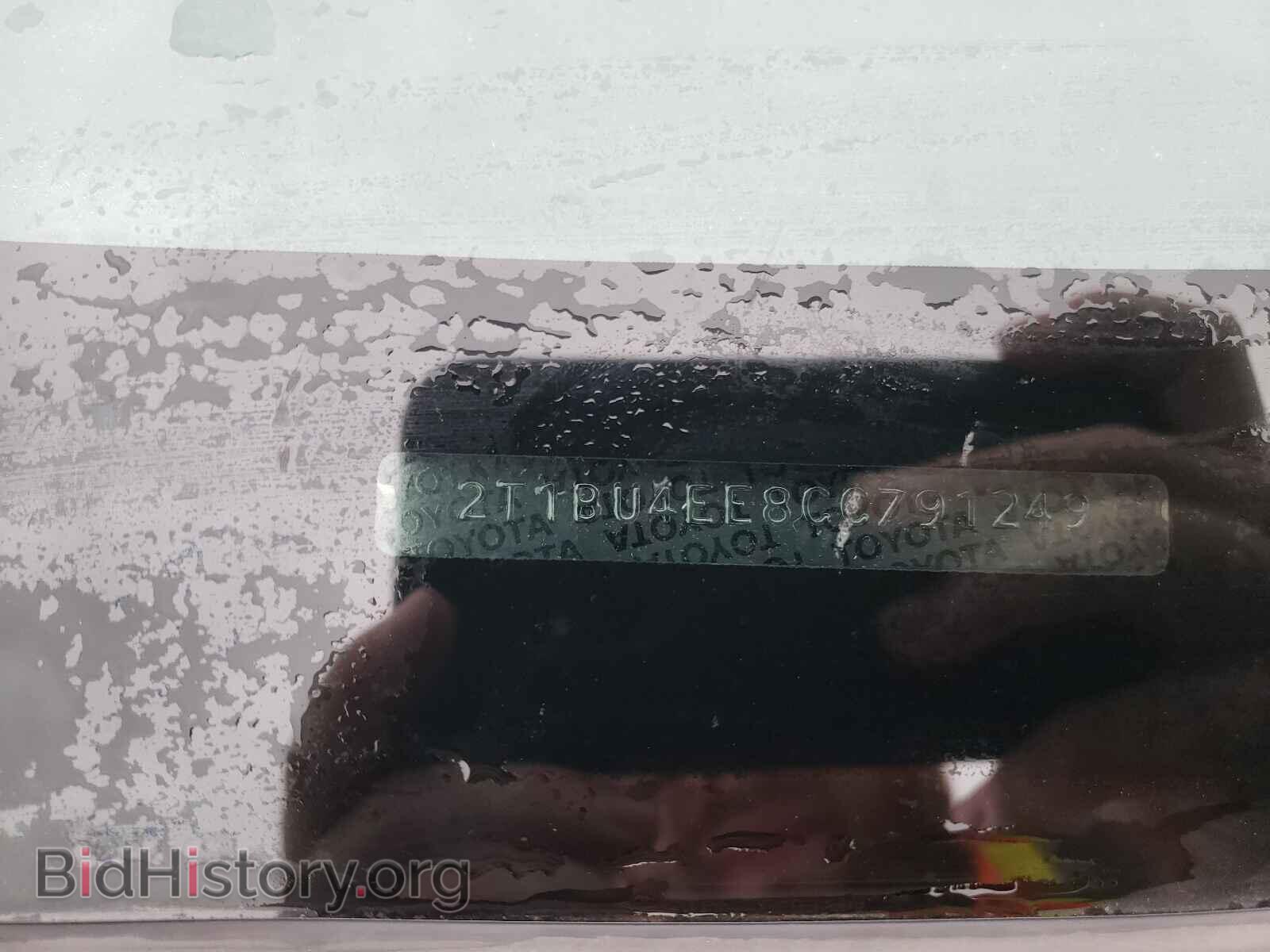 2012 TOYOTA COROLLA - VIN: 2T1BU4EE8CC791249 - Фото 10