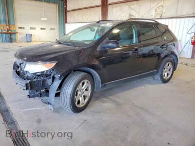 2013 Ford EDGE SEL, black — VIN 2FMDK3JC2DBB51234, Copart