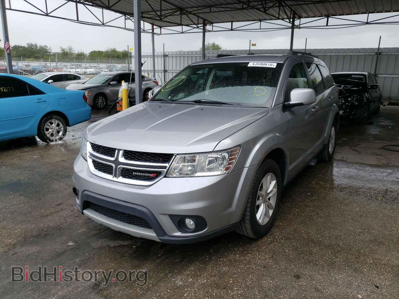 2016 DODGE JOURNEY - VIN: 3C4PDCBB1GT217508 - Фото 2