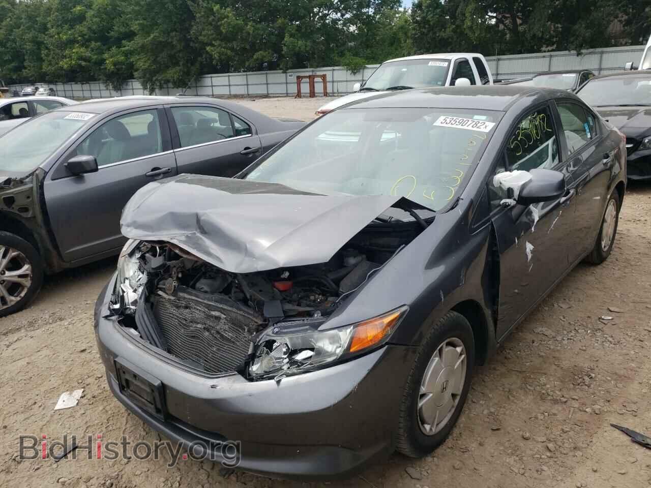 2012 HONDA CIVIC - VIN: 2HGFB2F60CH332081 - Фото 2