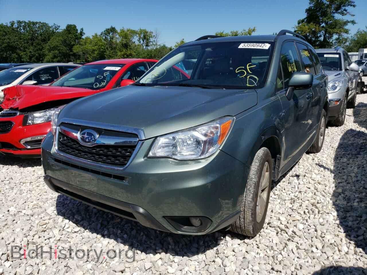 2015 SUBARU FORESTER - VIN: JF2SJAKC4FH423128 - Фото 2