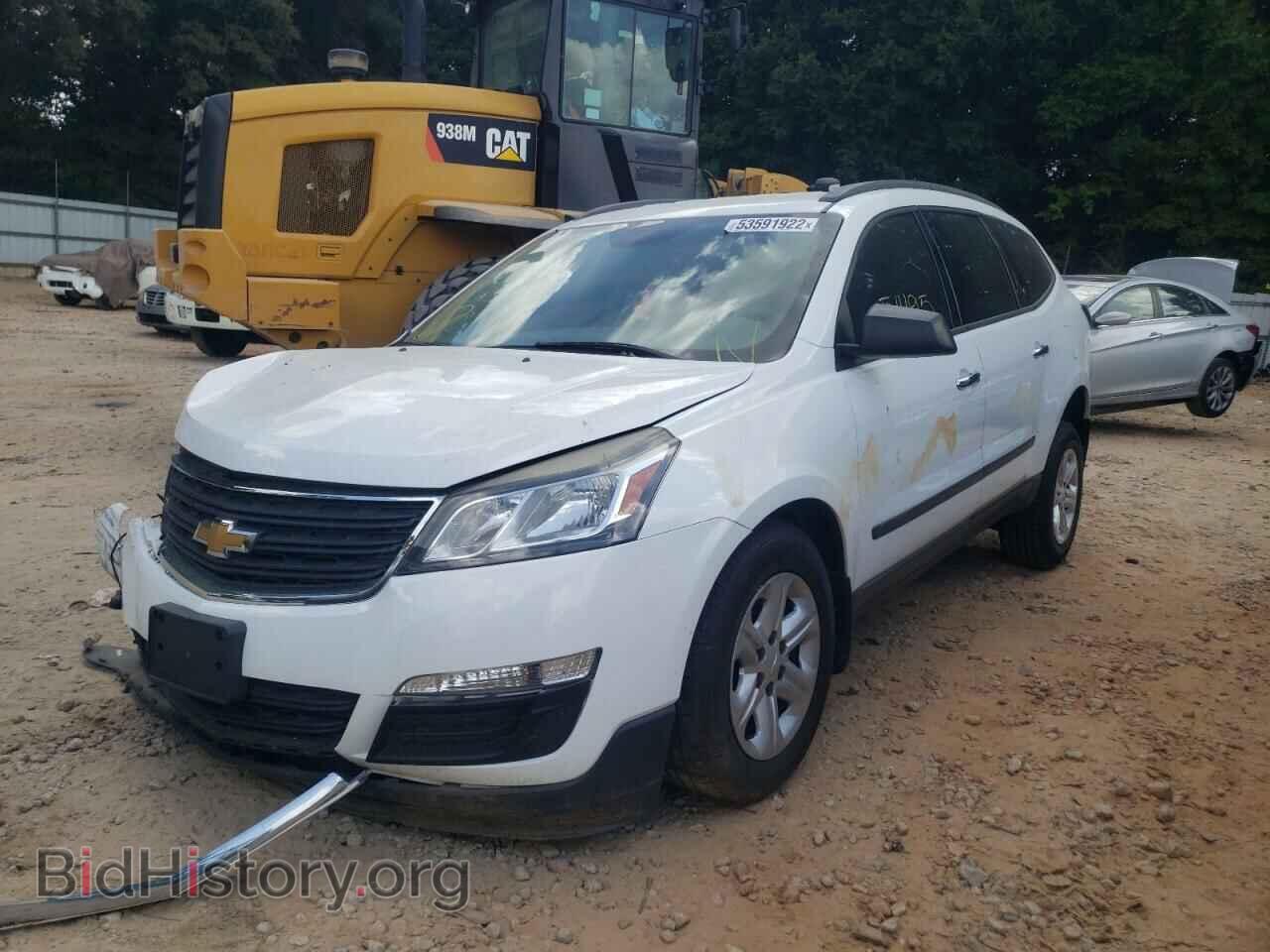 2016 CHEVROLET TRAVERSE - VIN: 1GNKRFED5GJ214264 - Фото 2