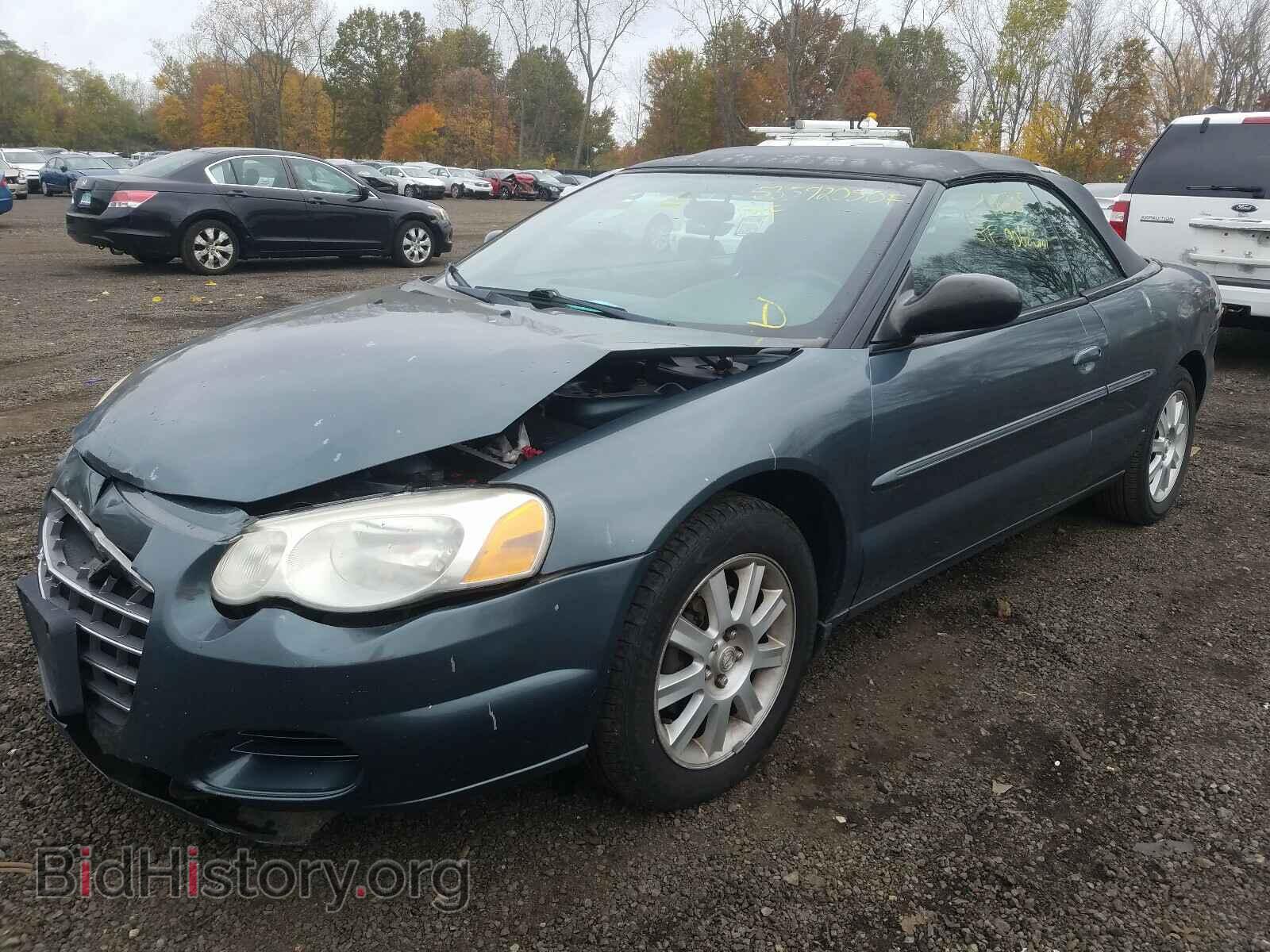 2006 CHRYSLER SEBRING - VIN: 1C3EL75R86N284409 - Фото 2