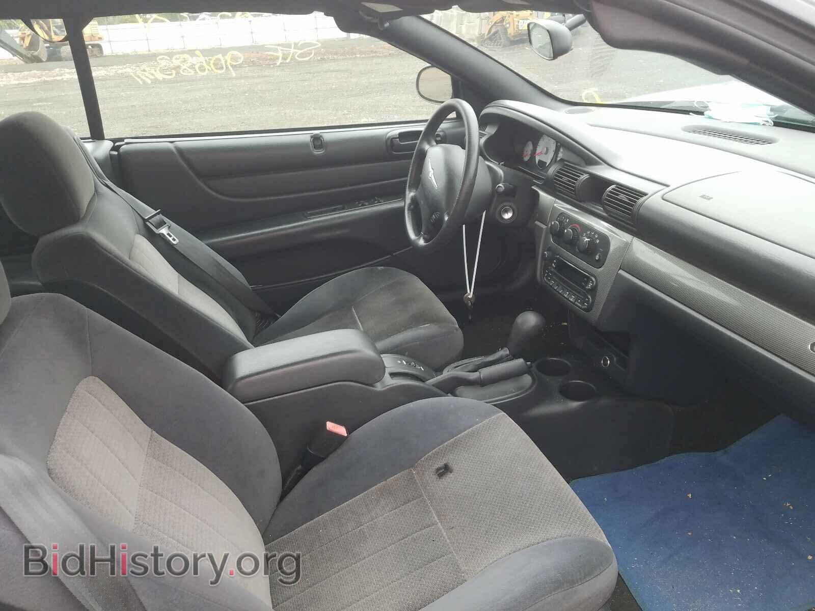 2006 CHRYSLER SEBRING - VIN: 1C3EL75R86N284409 - Фото 5