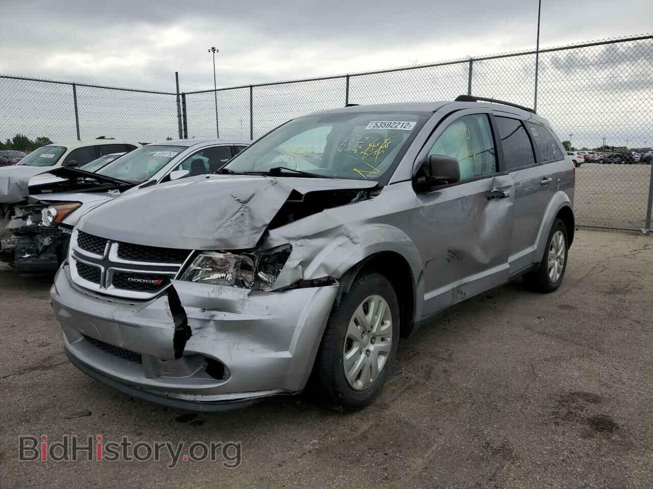 2018 DODGE JOURNEY - VIN: 3C4PDCAB3JT257548 - Фото 2