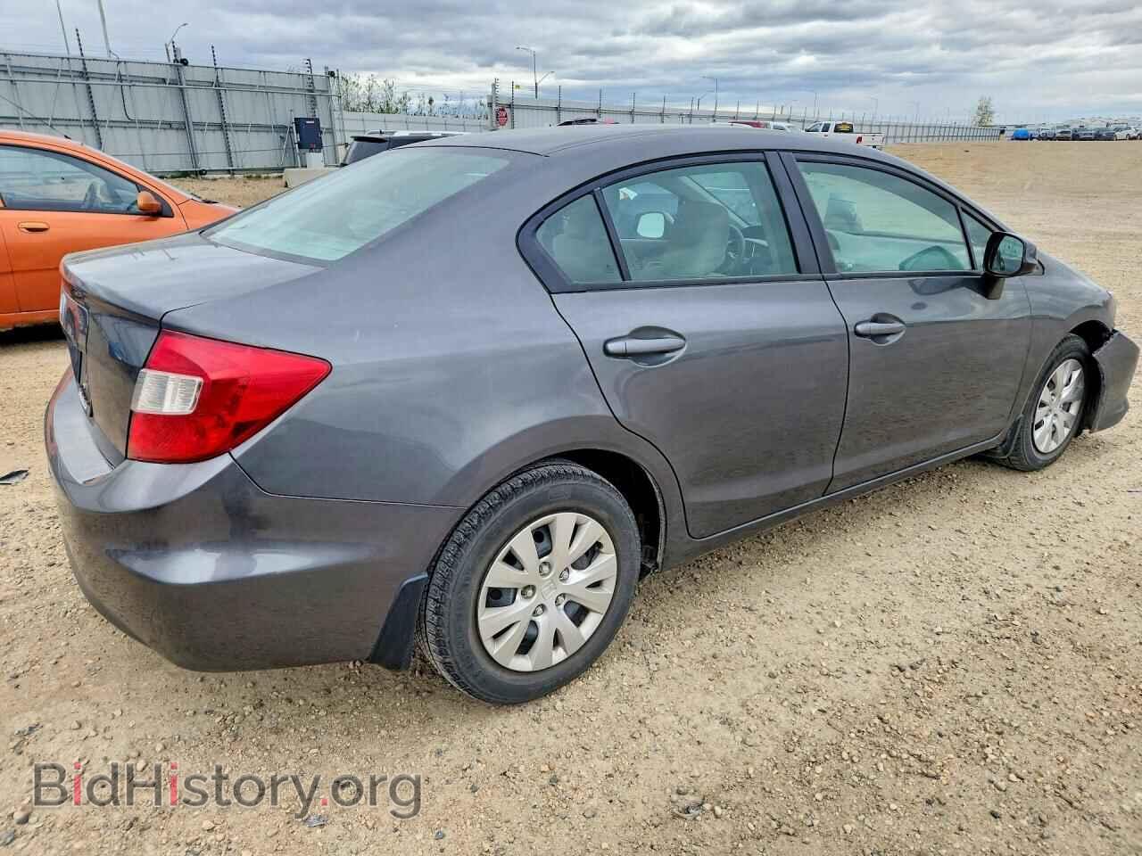 2012 HONDA CIVIC - VIN: 2HGFB2F42CH054606 - Фото 3