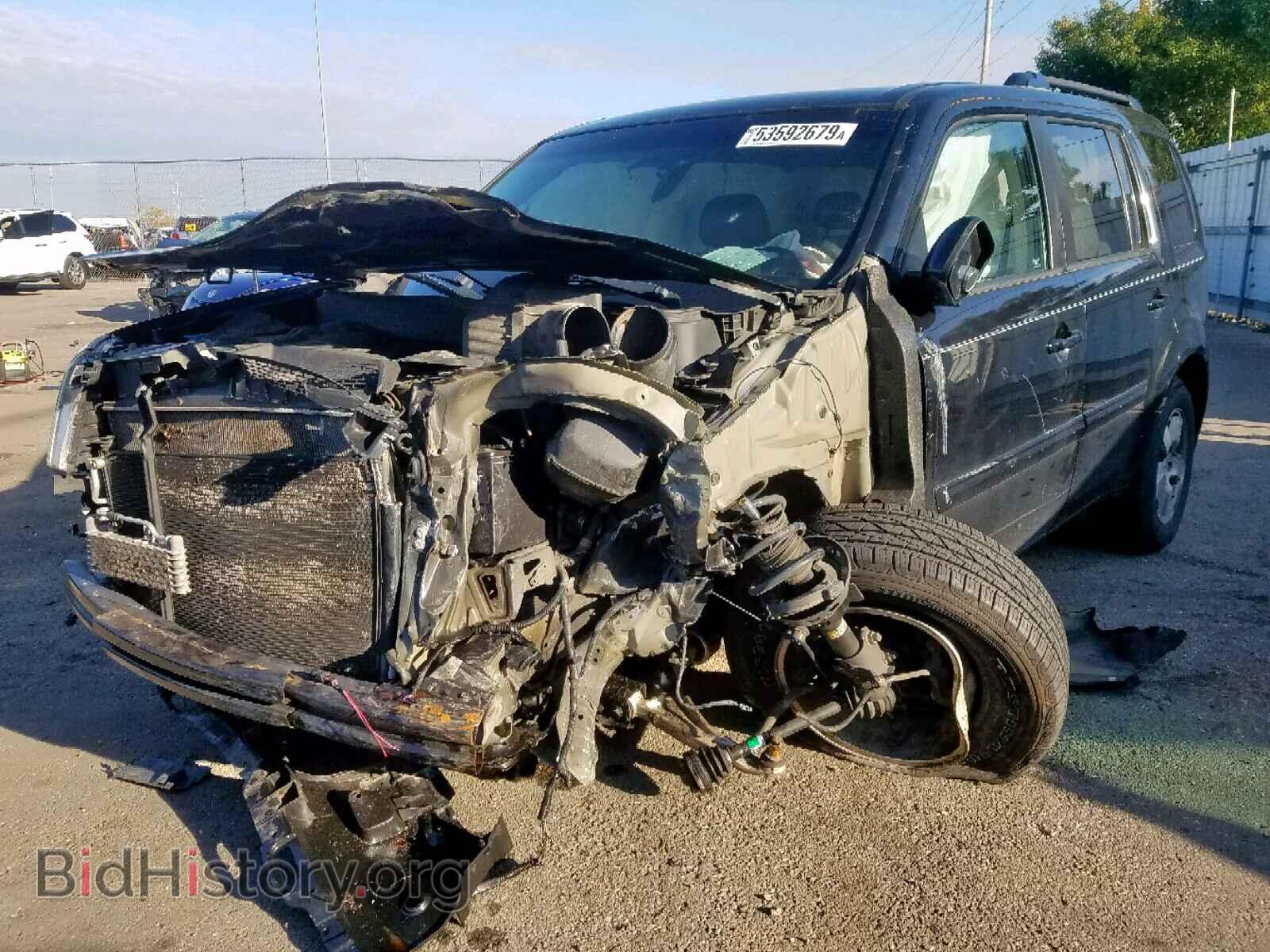 2011 HONDA PILOT EX - VIN: 5FNYF4H41BB021279 - Фото 2