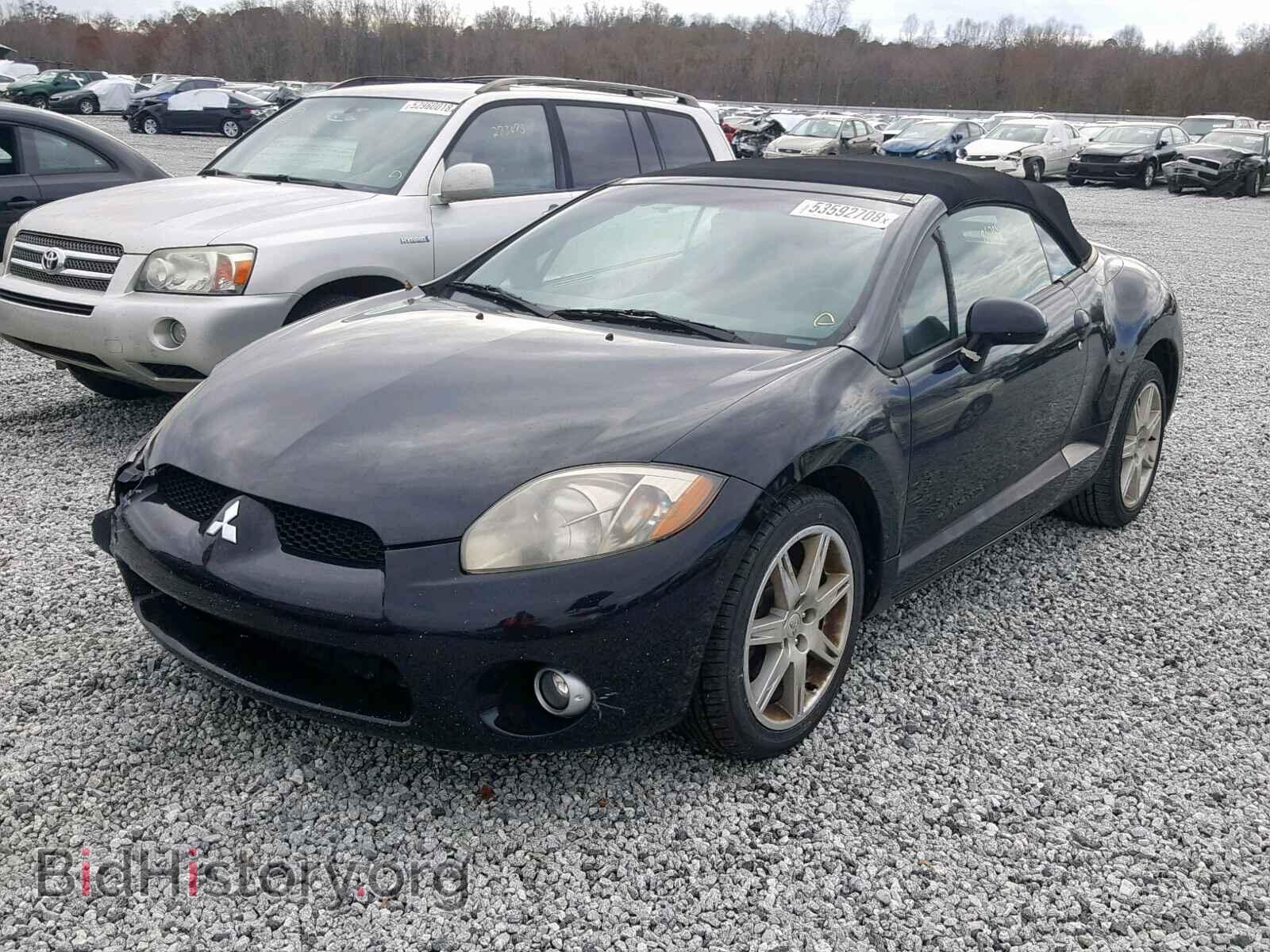 2007 MITSUBISHI ECLIPSE - VIN: 4A3AL35T37E032936 - Фото 2