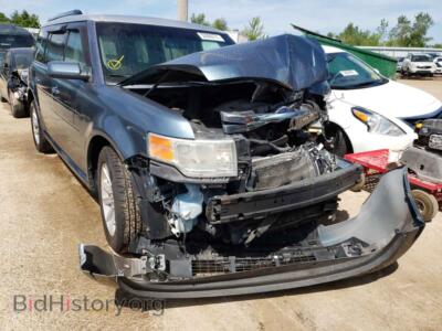 2010 Ford FLEX Flex SEL, синий — VIN 2FMGK5CC5ABA46611, Copart