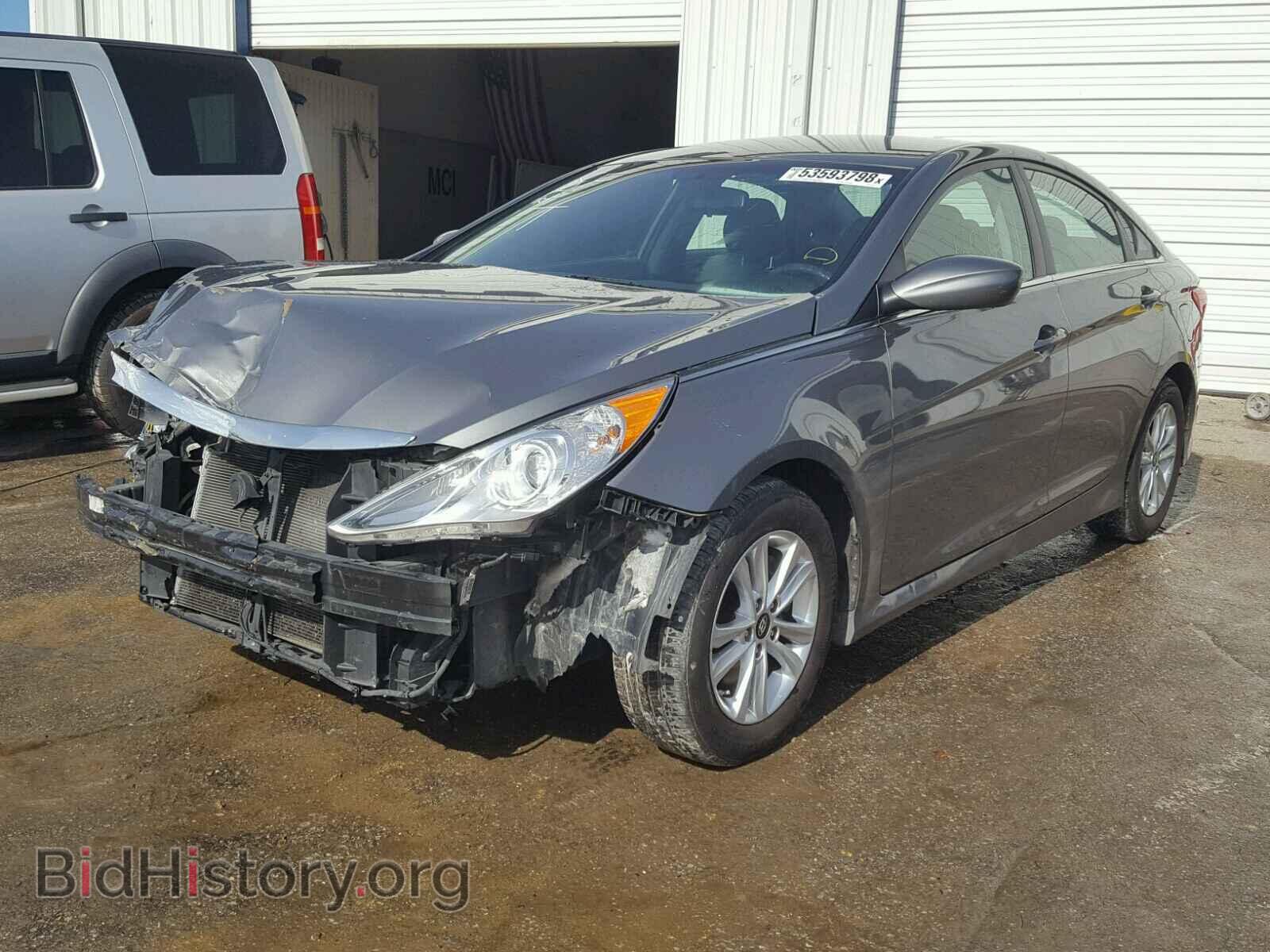 2014 HYUNDAI SONATA - VIN: 5NPEB4AC0EH871233 - Фото 2