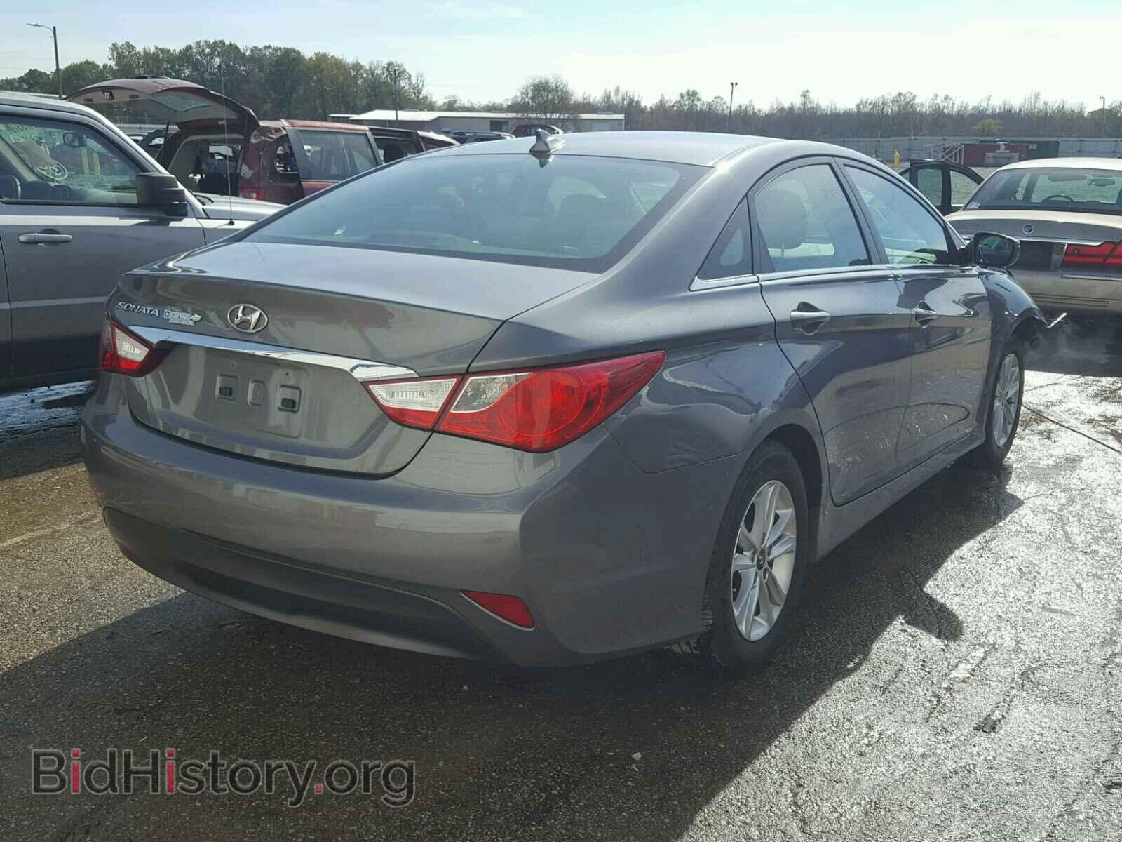 2014 HYUNDAI SONATA - VIN: 5NPEB4AC0EH871233 - Фото 4