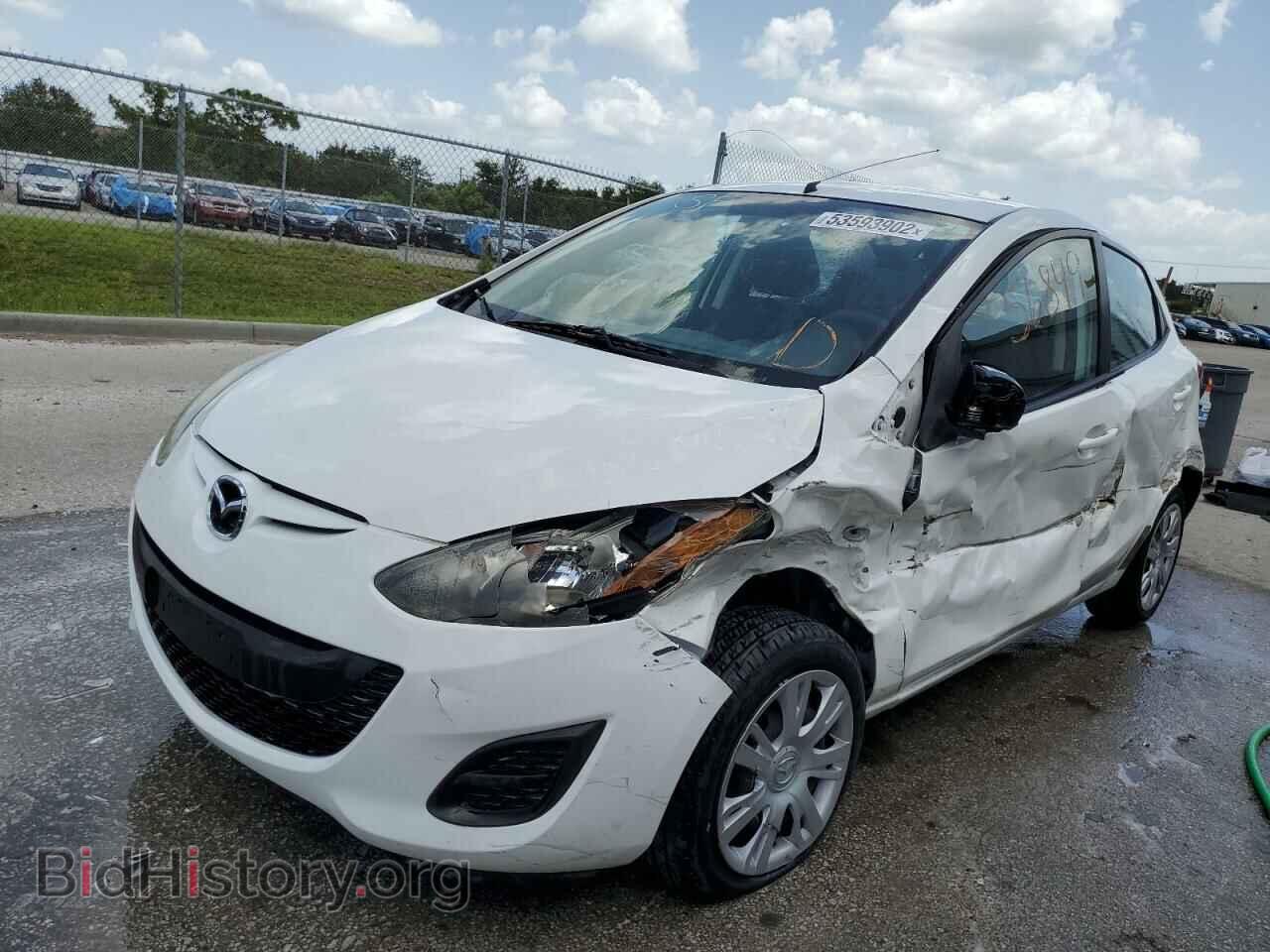 2014 MAZDA 2 - VIN: JM1DE1KY8E0187538 - Фото 2