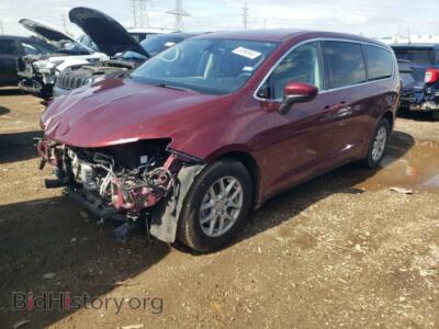 2017 Chrysler PACIFICA LX, burgundy — VIN 2C4RC1CG9HR712134, Copart