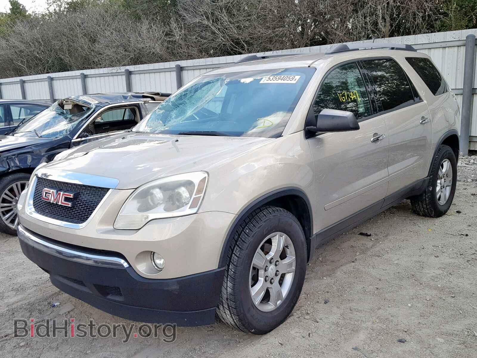 2011 GMC ACADIA SLE - VIN: 1GKKRPED7BJ237167 - Фото 2