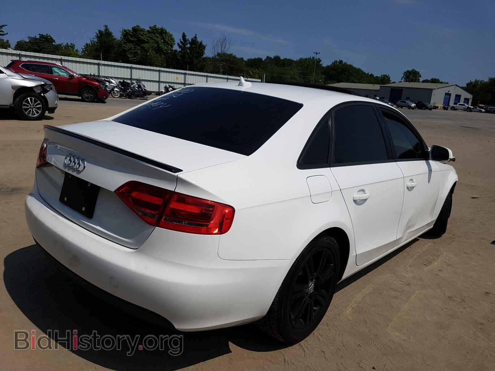 2010 AUDI A4 - VIN: WAUBFAFL3AA045408 - Фото 4