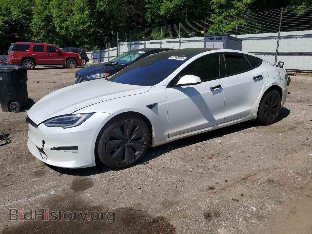 Photo 5YJSA1E55MF451349 - TESLA MODEL S 2021