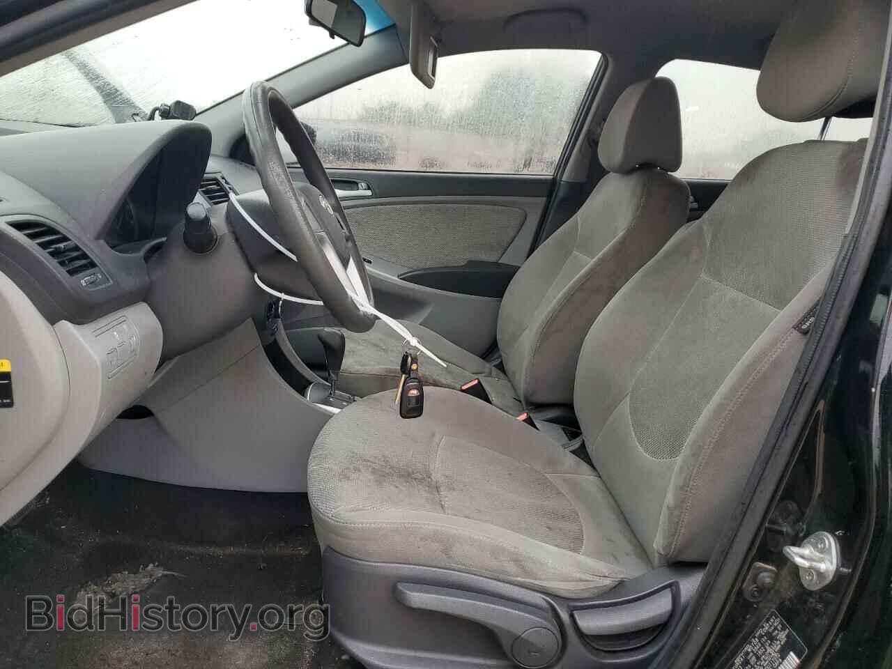 2013 HYUNDAI ACCENT - VIN: KMHCT5AE0DU117972 - Фото 7