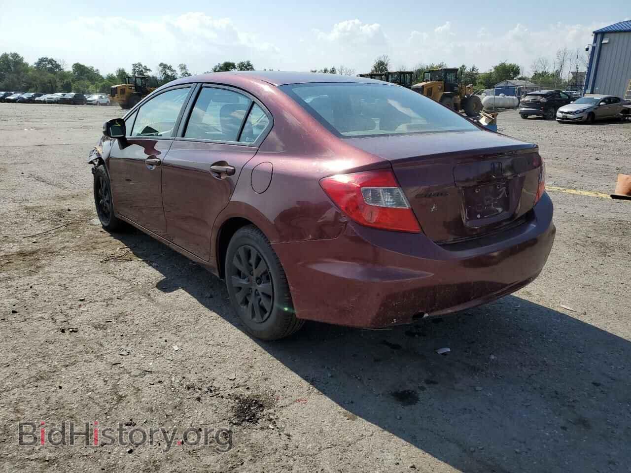 2012 HONDA CIVIC - VIN: 19XFB2F54CE321442 - Фото 3