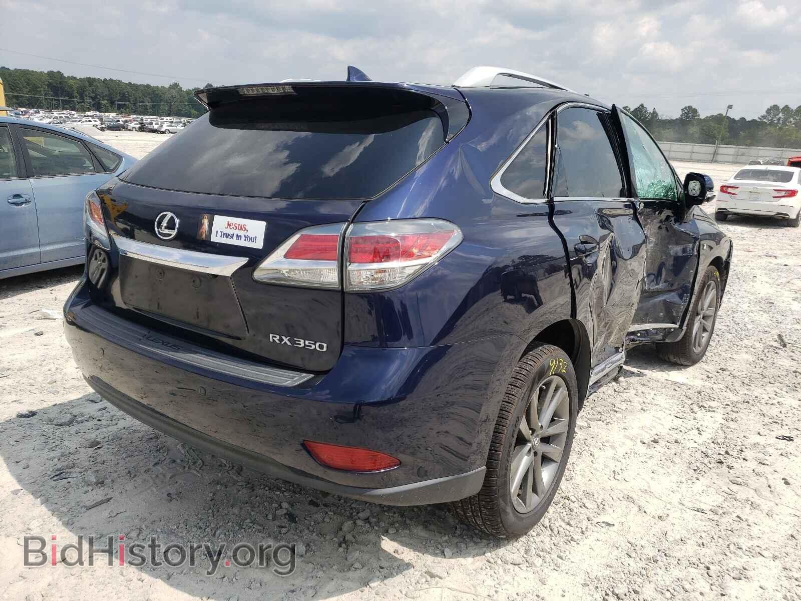 2015 LEXUS RX350 - VIN: 2T2BK1BA4FC316672 - Фото 4