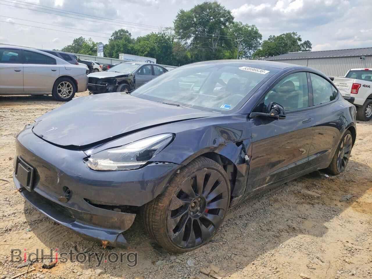 Photo 5YJ3E1EC6PF489328 - TESLA MODEL 3 2023