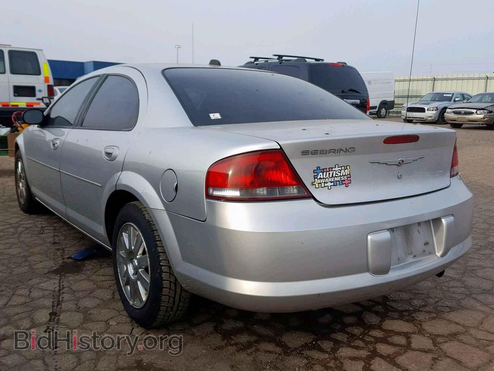 2005 CHRYSLER SEBRING - VIN: 1C3EL46X35N666633 - Фото 3