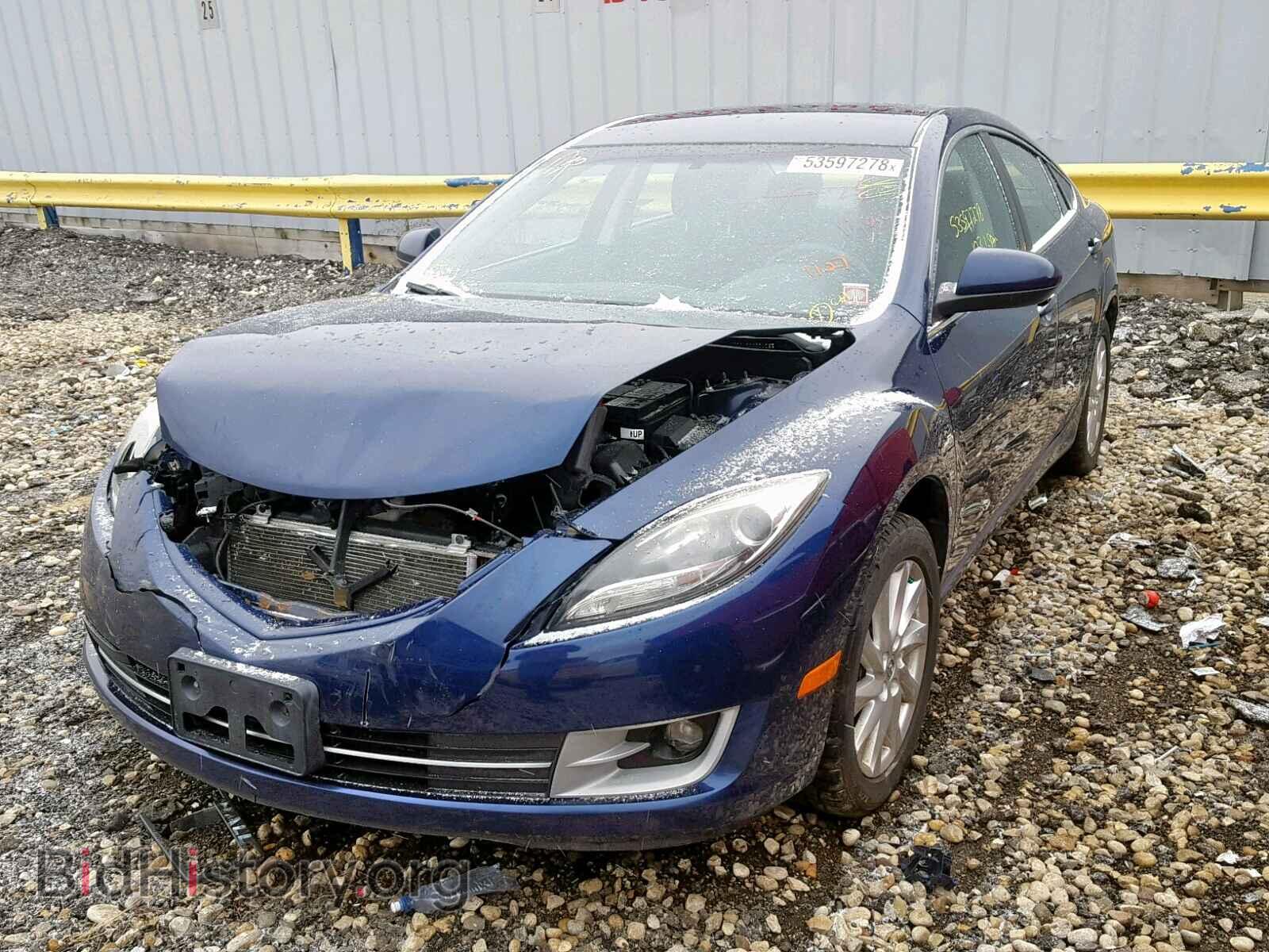 2011 MAZDA 6 - VIN: 1YVHZ8CH5B5M13265 - Фото 2