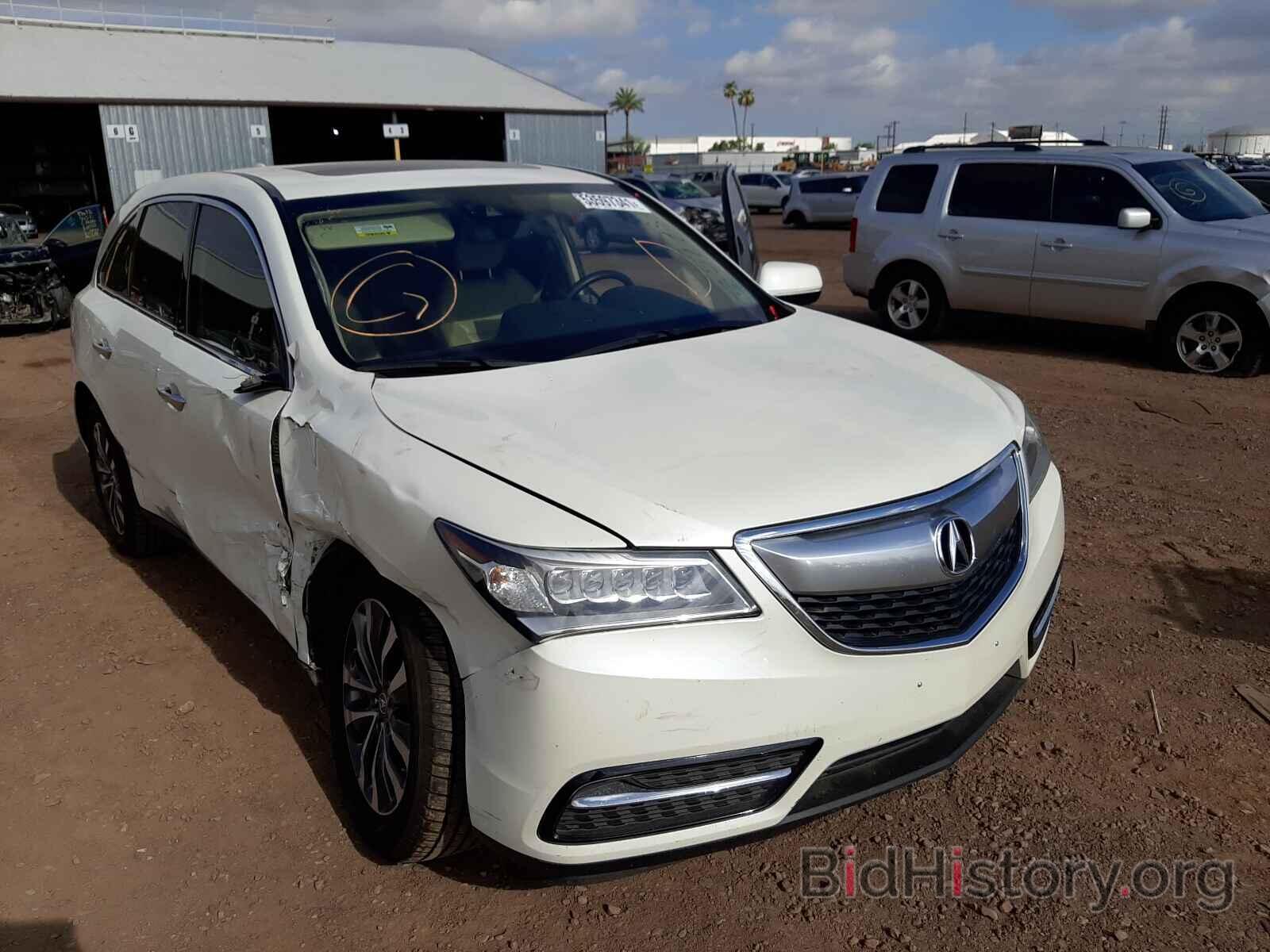 Фотография 5FRYD4H41GB003067 - ACURA MDX 2016