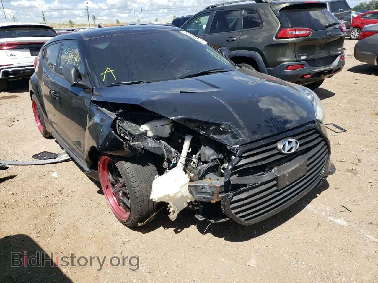 Photo KMHTC6AE3EU206359 - HYUNDAI VELOSTER 2014