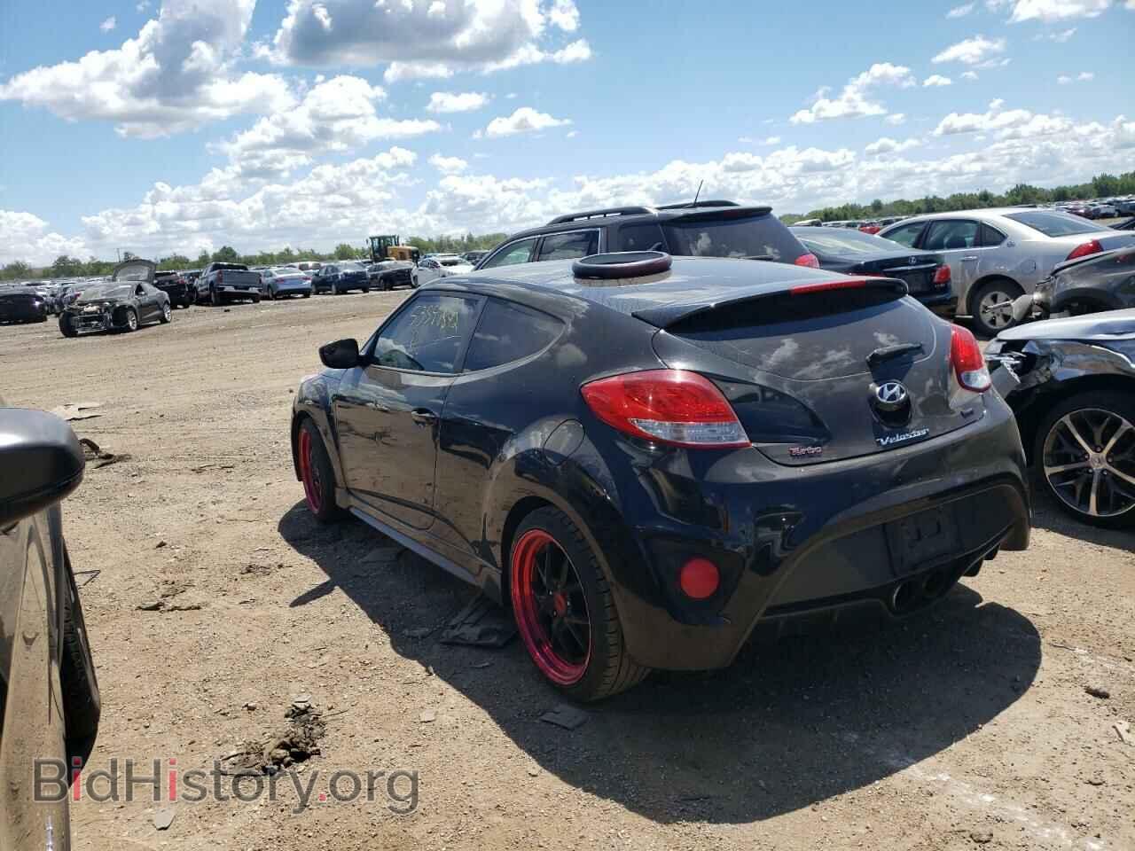 2014 HYUNDAI VELOSTER - VIN: KMHTC6AE3EU206359 - Фото 3