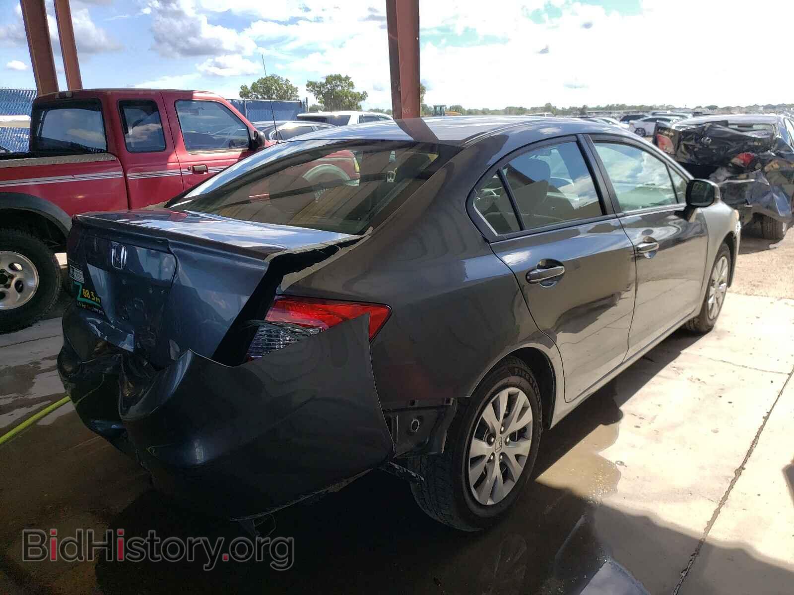 2012 HONDA CIVIC - VIN: 2HGFB2F59CH335410 - Фото 4