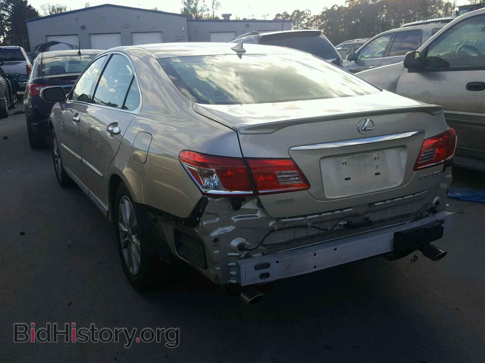 2012 LEXUS ES350 - VIN: JTHBK1EG2C2501753 - Фото 3