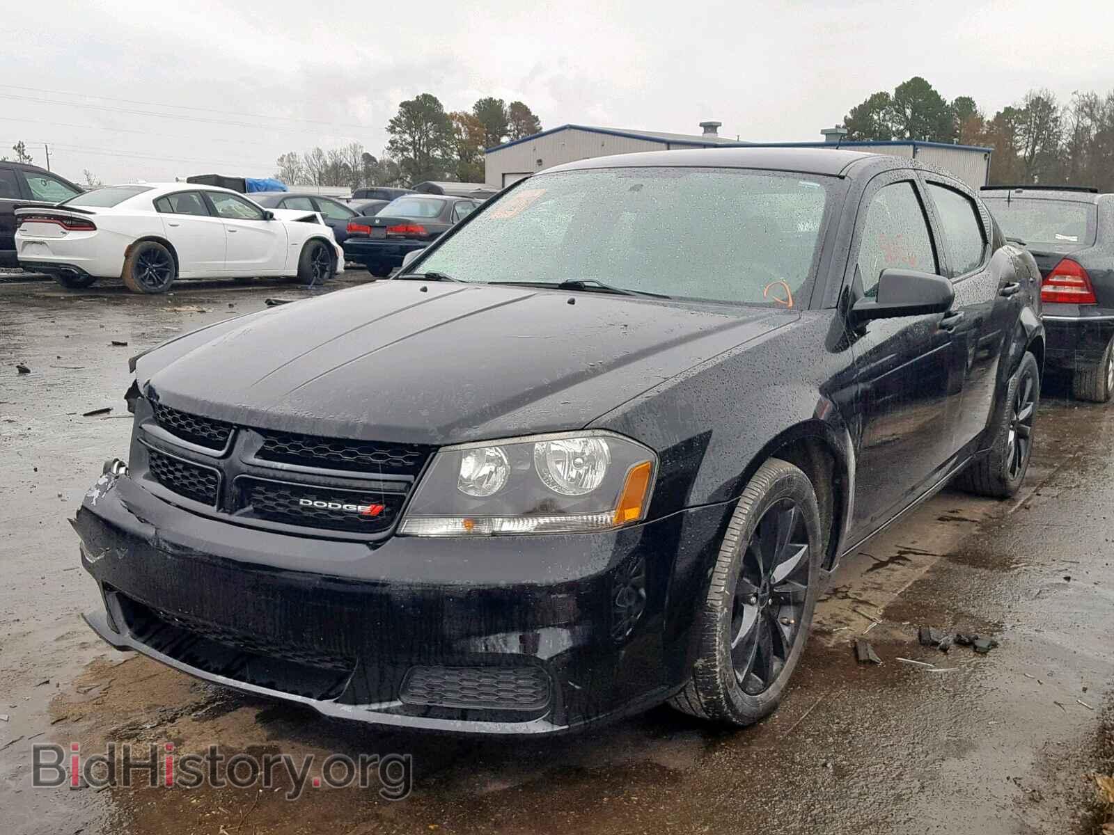 2014 DODGE AVENGER - VIN: 1C3CDZAG5EN108422 - Фото 2