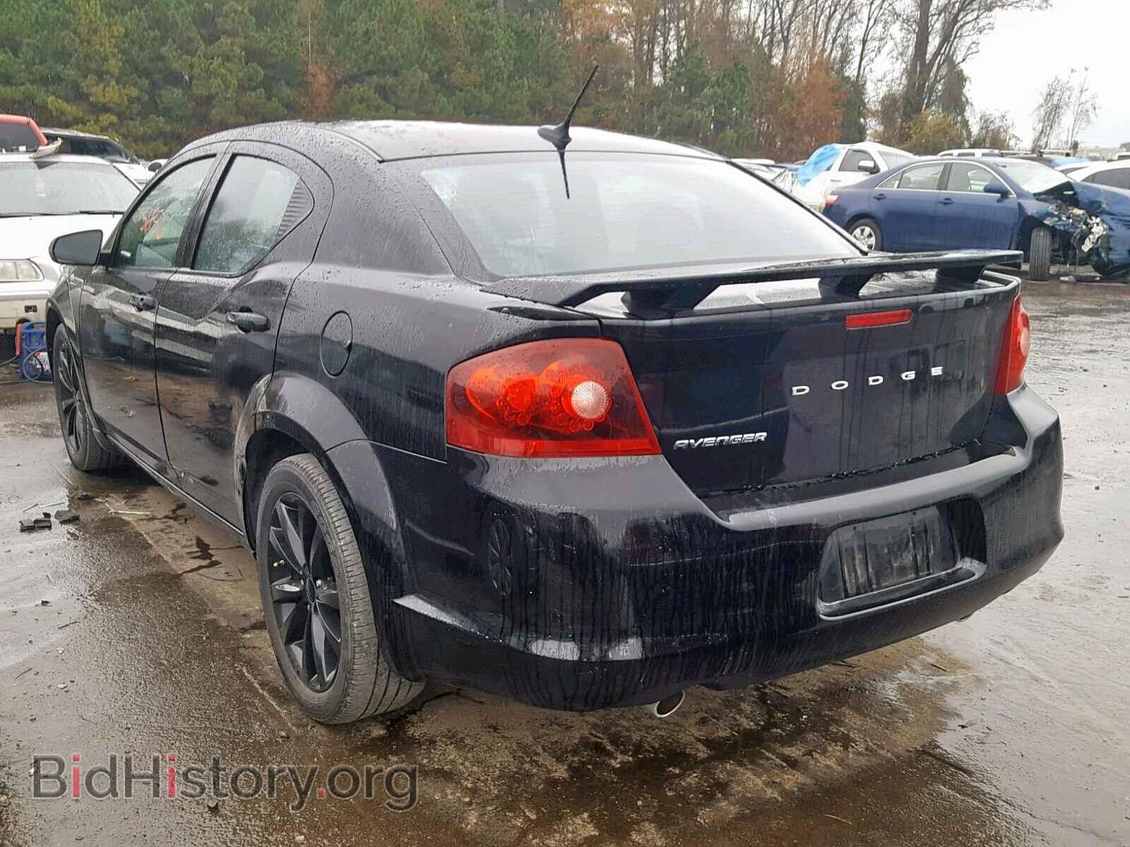 2014 DODGE AVENGER - VIN: 1C3CDZAG5EN108422 - Фото 3