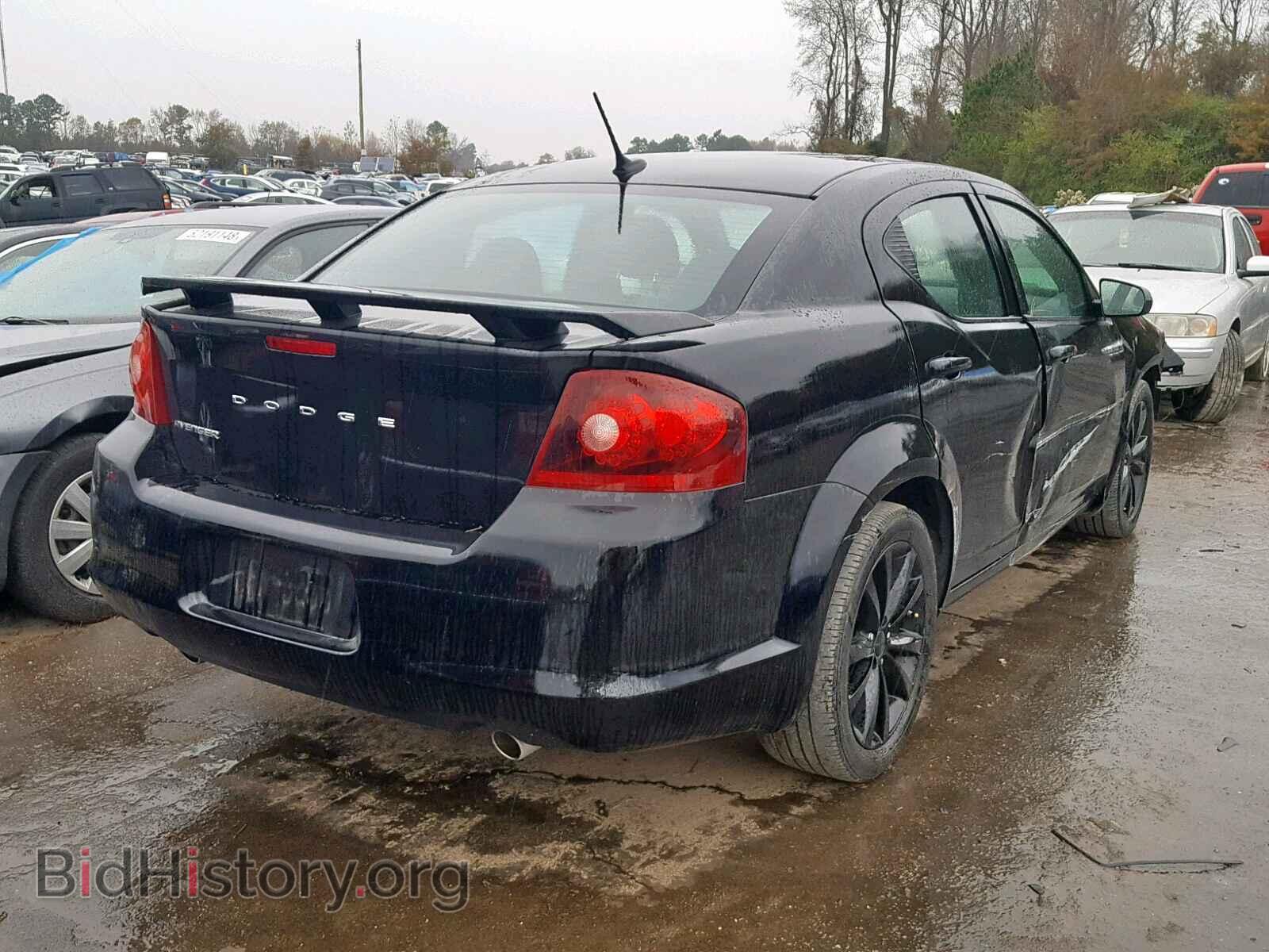 2014 DODGE AVENGER - VIN: 1C3CDZAG5EN108422 - Фото 4