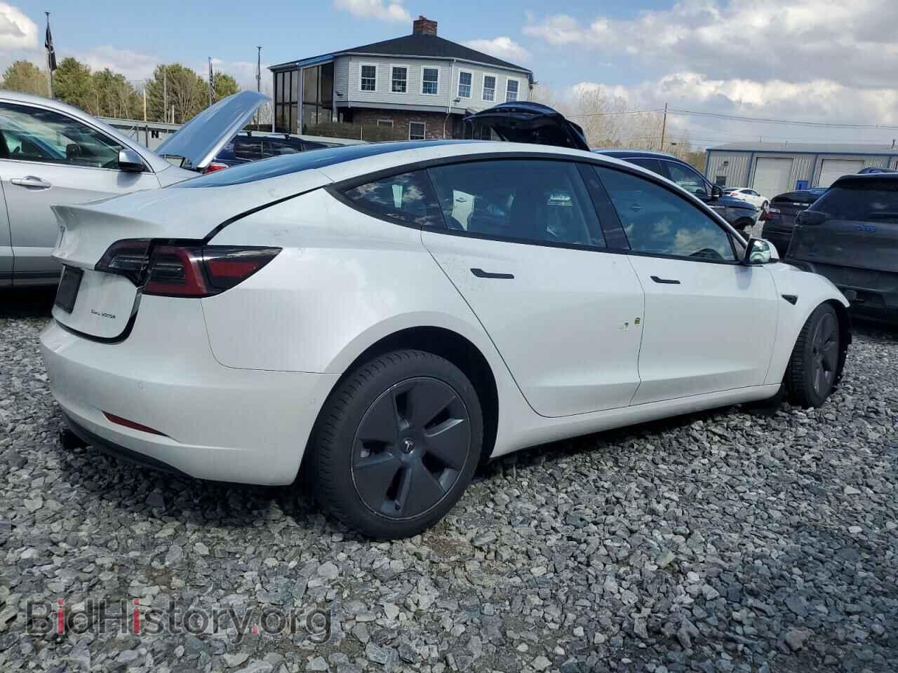 2022 TESLA MODEL 3 - VIN: 5YJ3E1EB9NF159977 - Фото 3