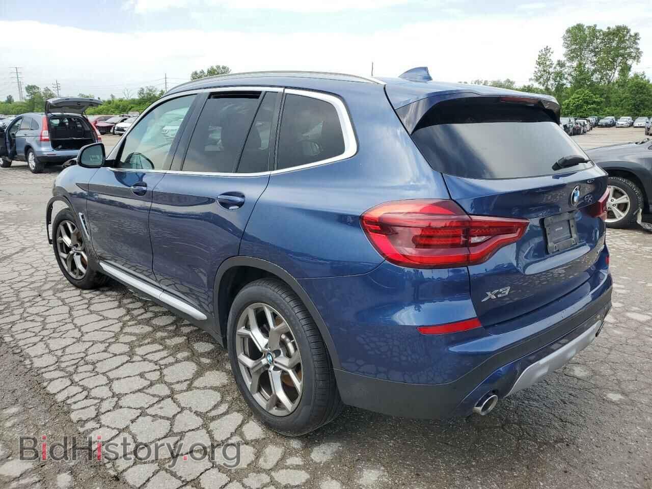 2021 BMW X3 - VIN: 5UXTY5C09M9G49250 - Фото 2