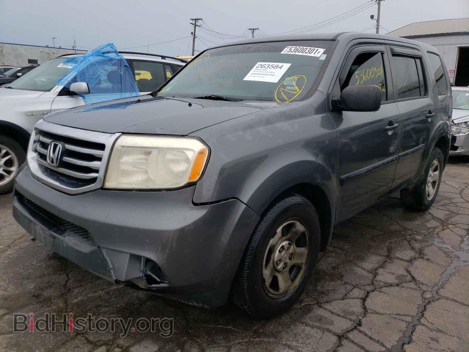 2012 HONDA PILOT - VIN: 5FNYF3H25CB017794 - Фото 2