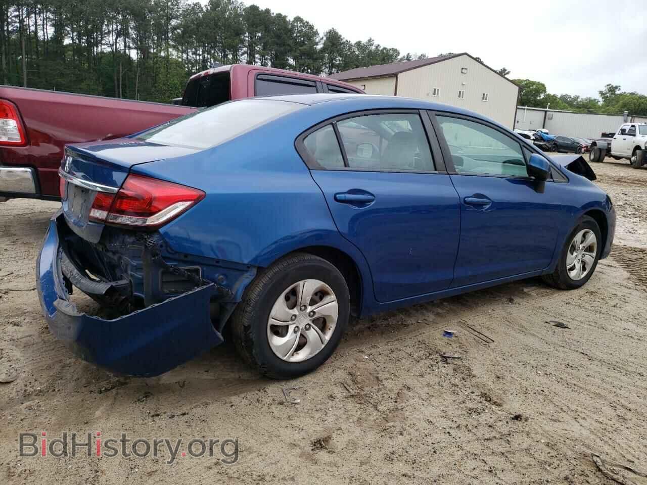 2013 HONDA CIVIC - VIN: 19XFB2F56DE222154 - Фото 3