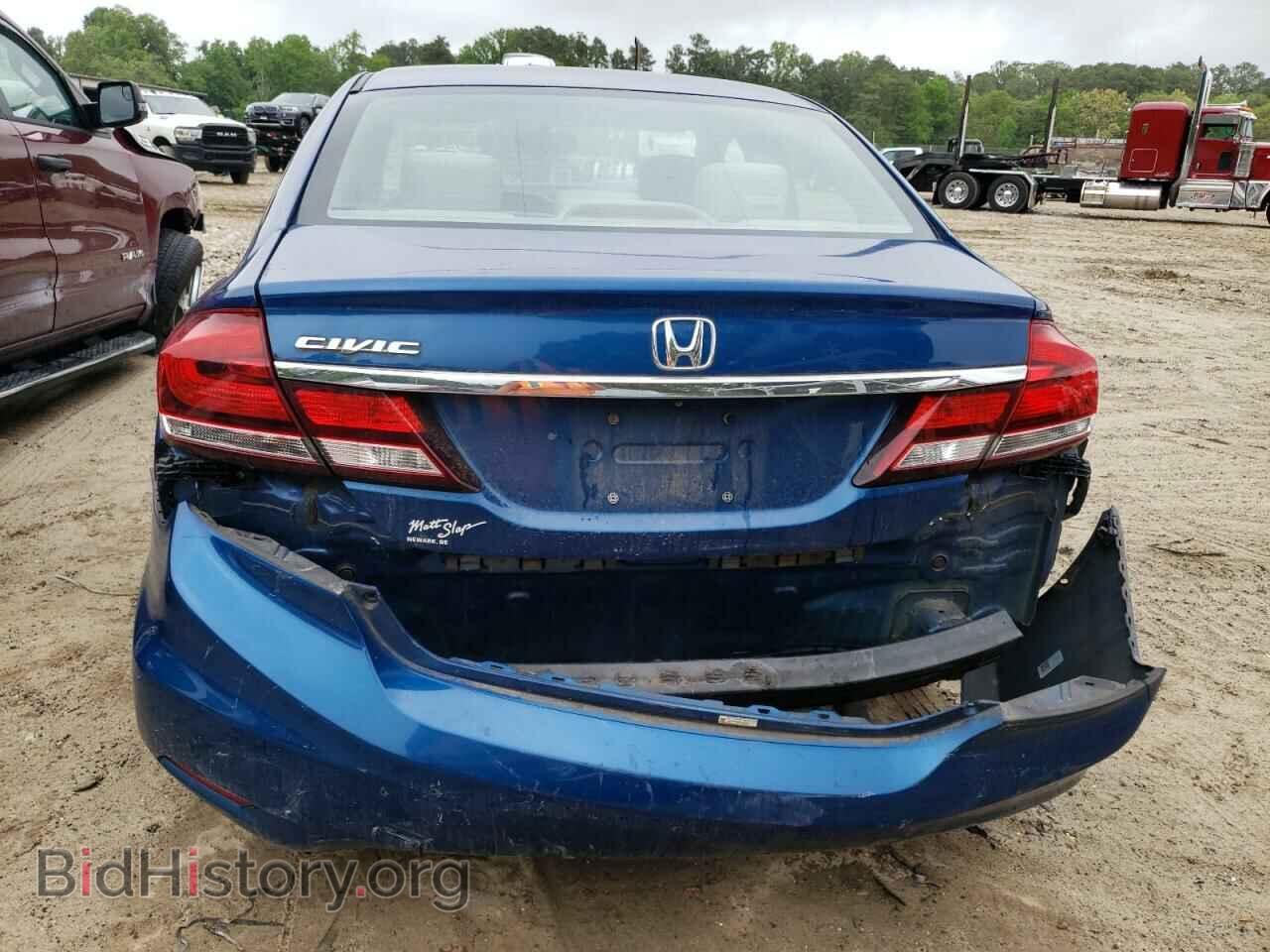2013 HONDA CIVIC - VIN: 19XFB2F56DE222154 - Фото 6