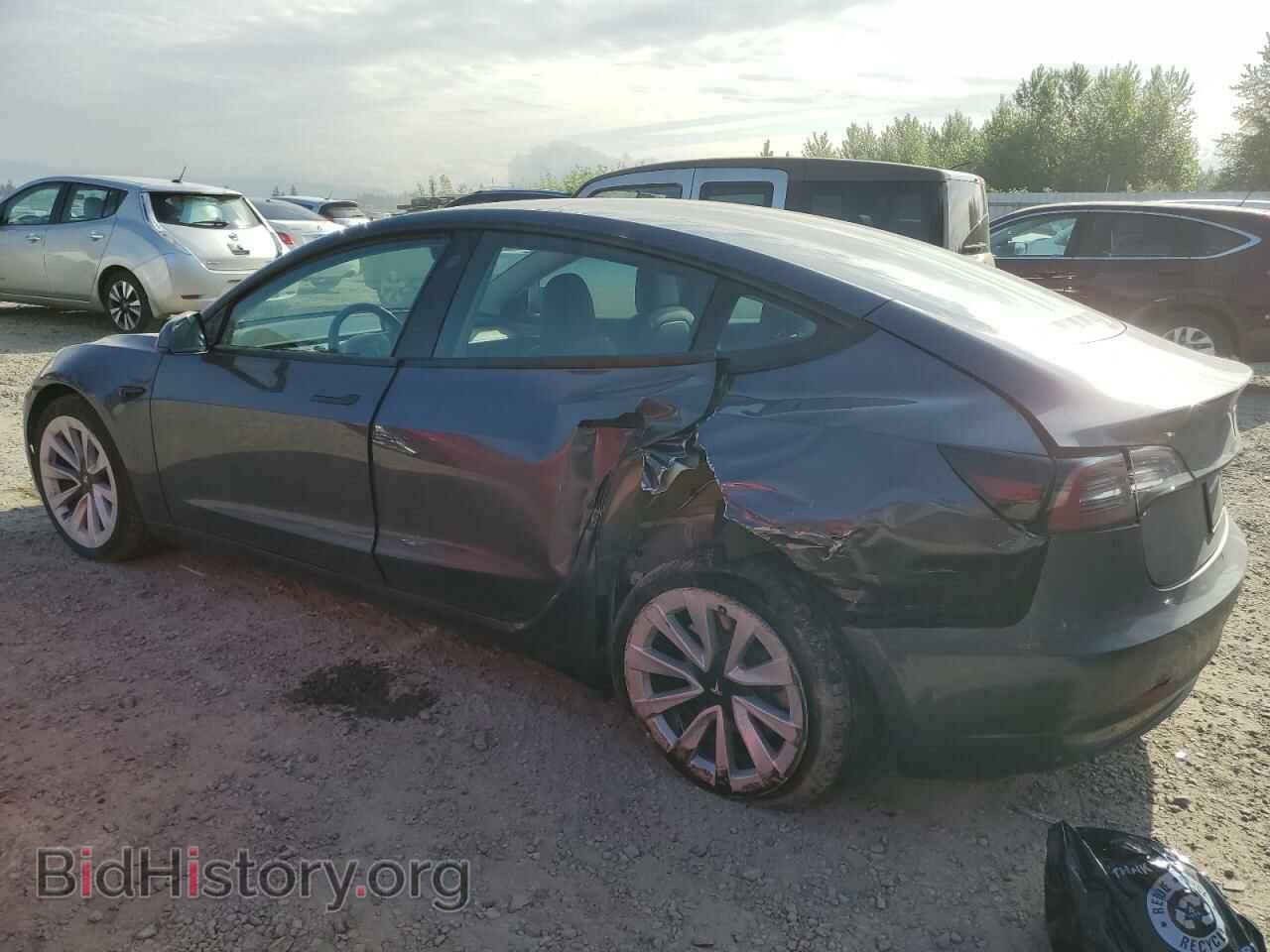 2022 TESLA MODEL 3 - VIN: 5YJ3E1EB8NF365971 - Фото 2