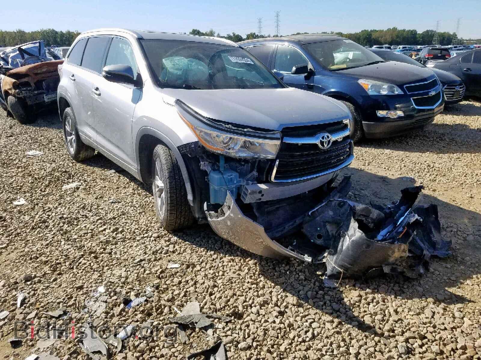 Photo 5TDKKRFH2ES024244 - TOYOTA HIGHLANDER 2014
