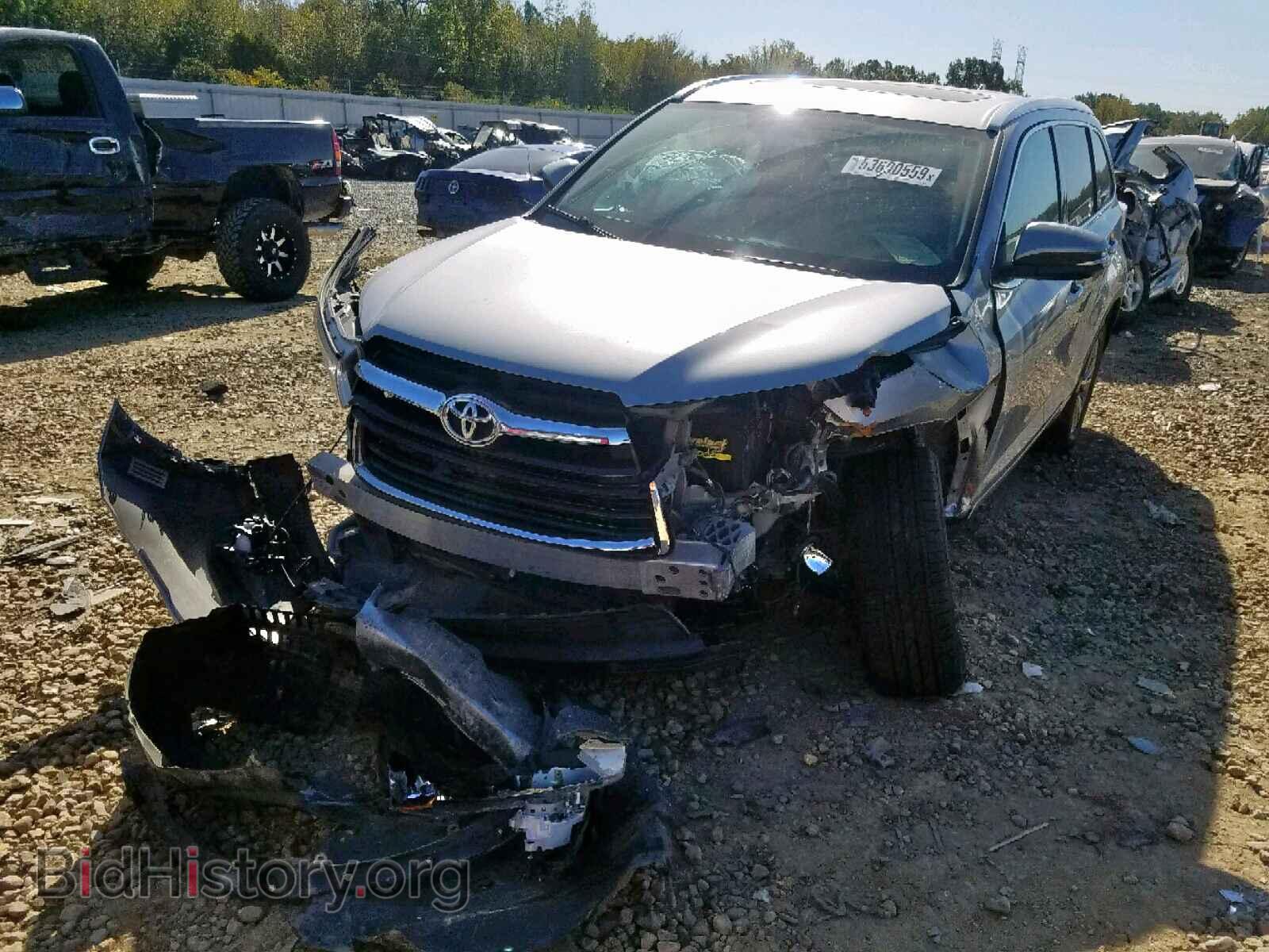 2014 TOYOTA HIGHLANDER - VIN: 5TDKKRFH2ES024244 - Фото 2