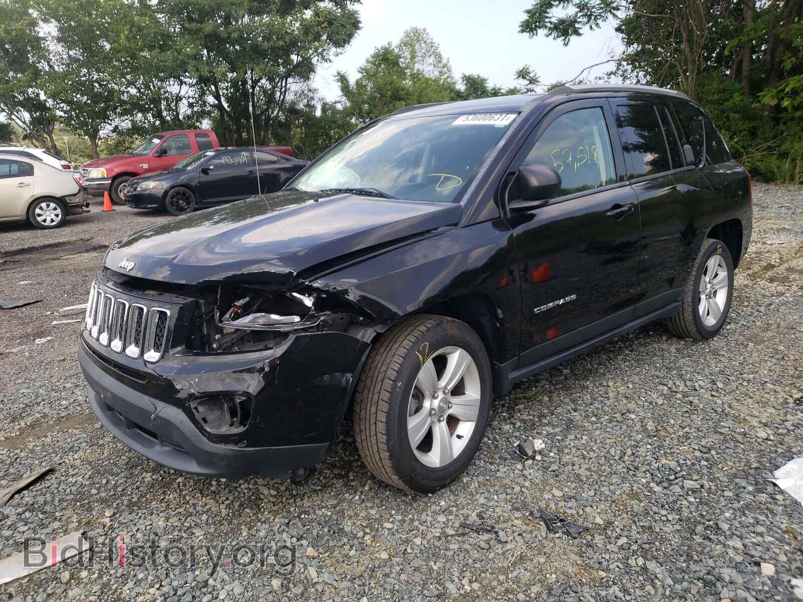 2016 JEEP COMPASS - VIN: 1C4NJCBA5GD611722 - Фото 2