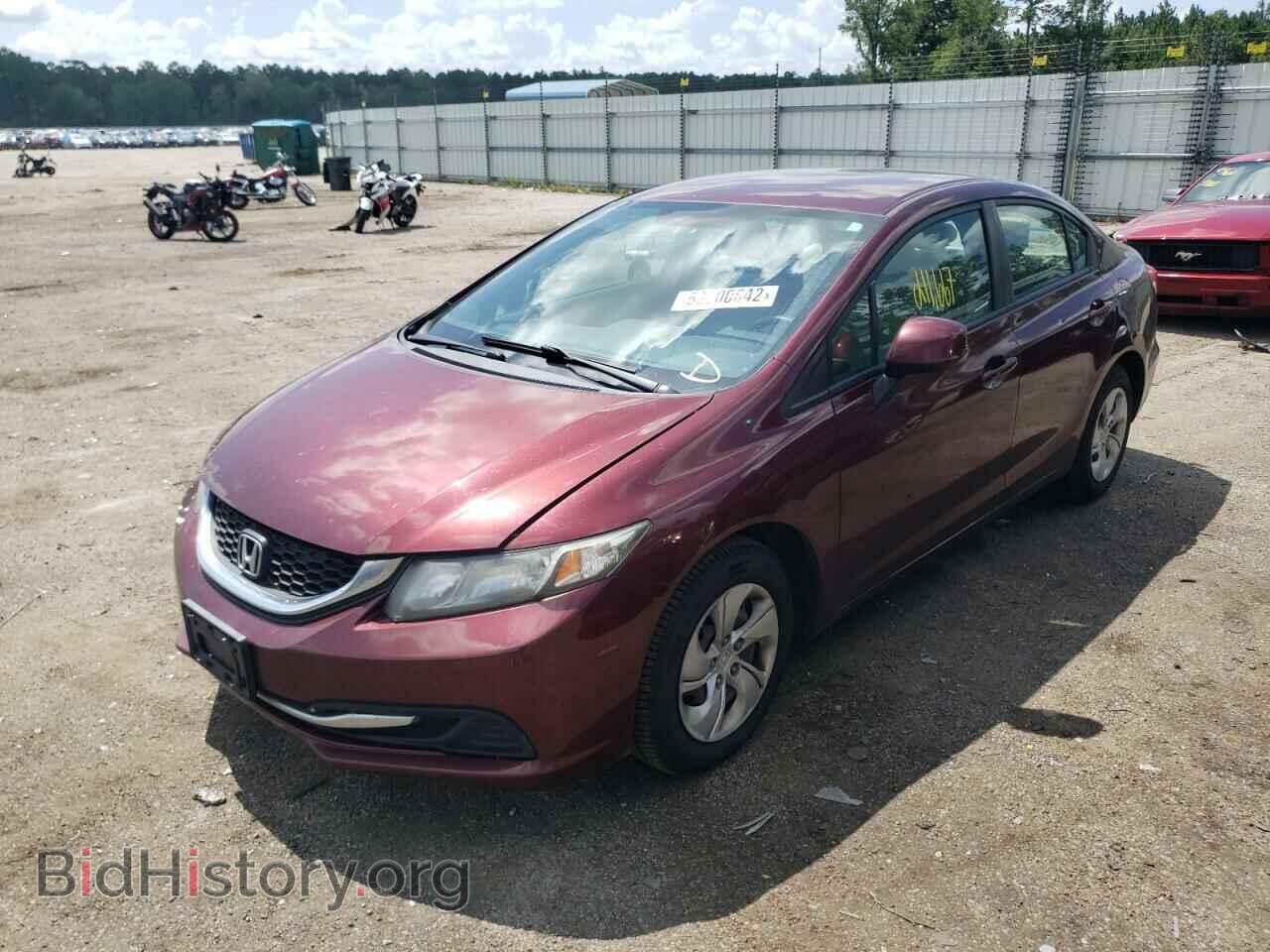 2013 HONDA CIVIC - VIN: 19XFB2E56DE013983 - Фото 2