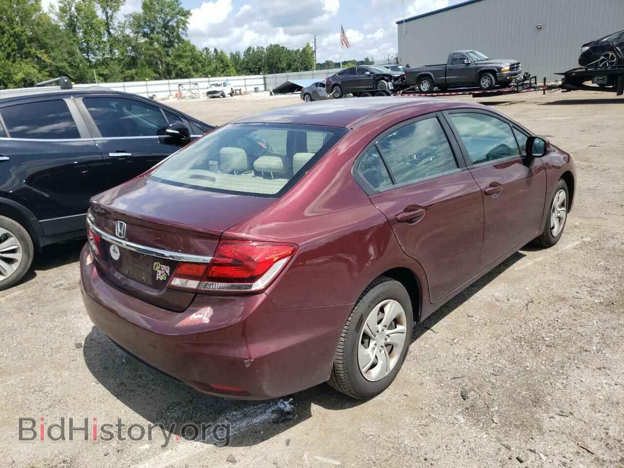2013 HONDA CIVIC - VIN: 19XFB2E56DE013983 - Фото 4