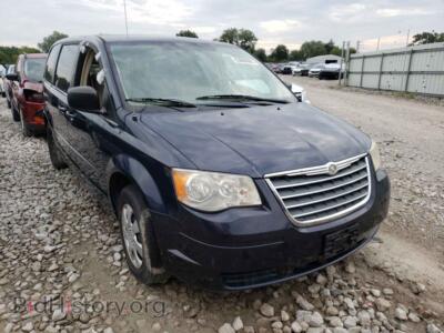 2009 Chrysler MINIVAN Town & COU, синий — VIN 2A8HR44E49R542543, Copart