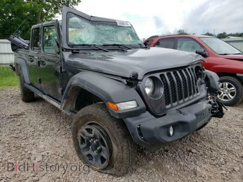 2021 Jeep GLADIATOR (VIN 1C6HJTAGXML552307) — photo 1 of 10, Copart, damage: rollover
